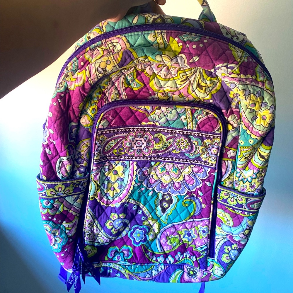 Vera Bradley XL Backpack w/Laptop Storage